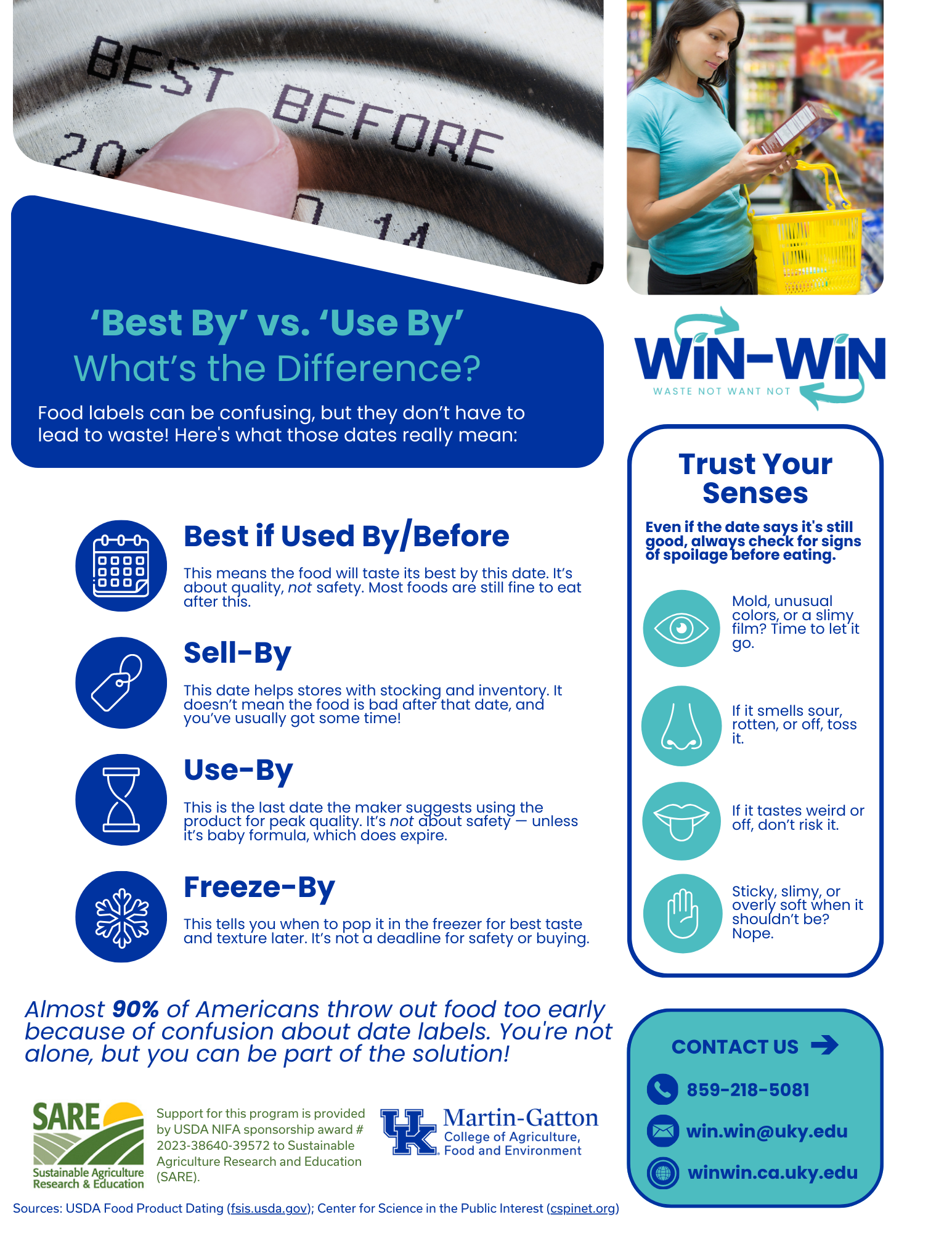 Preview of the best by flyer