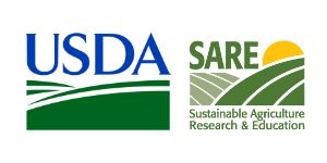 Logos for the USDA and SARE